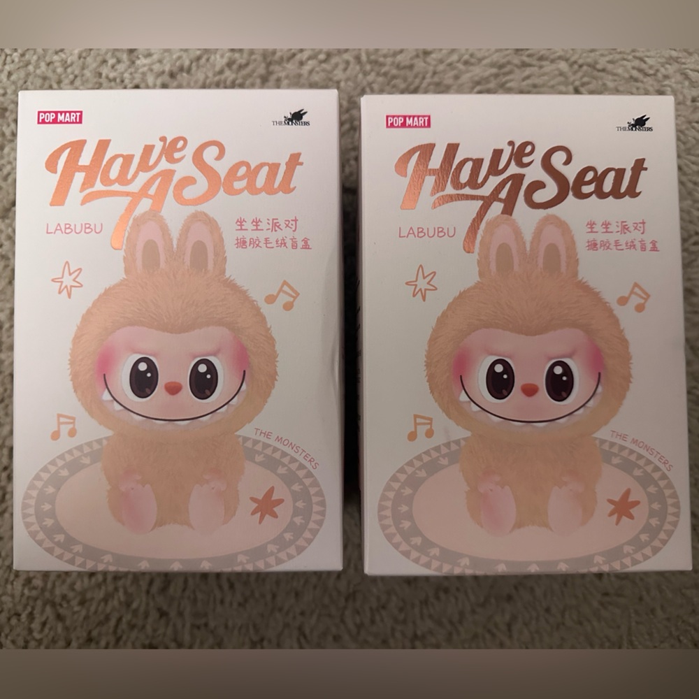 Pop Mart Labubu Have A Seat Toy